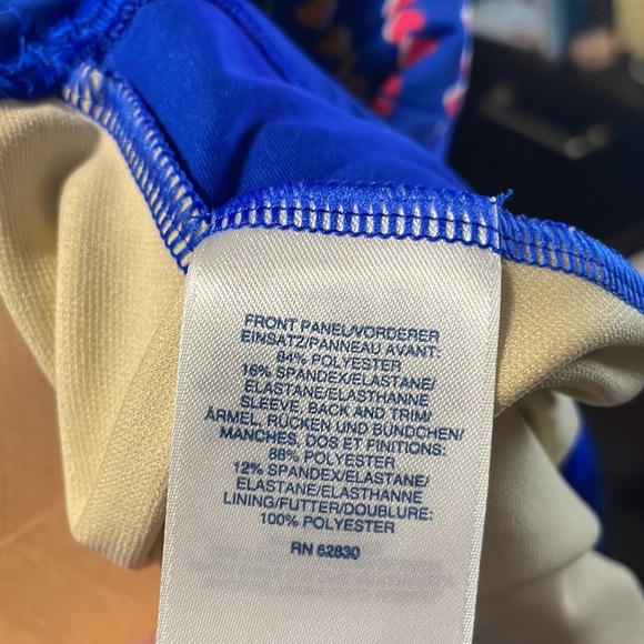 Lands’ End Girls Rash Guard Swim Top - Picture 7 of 7